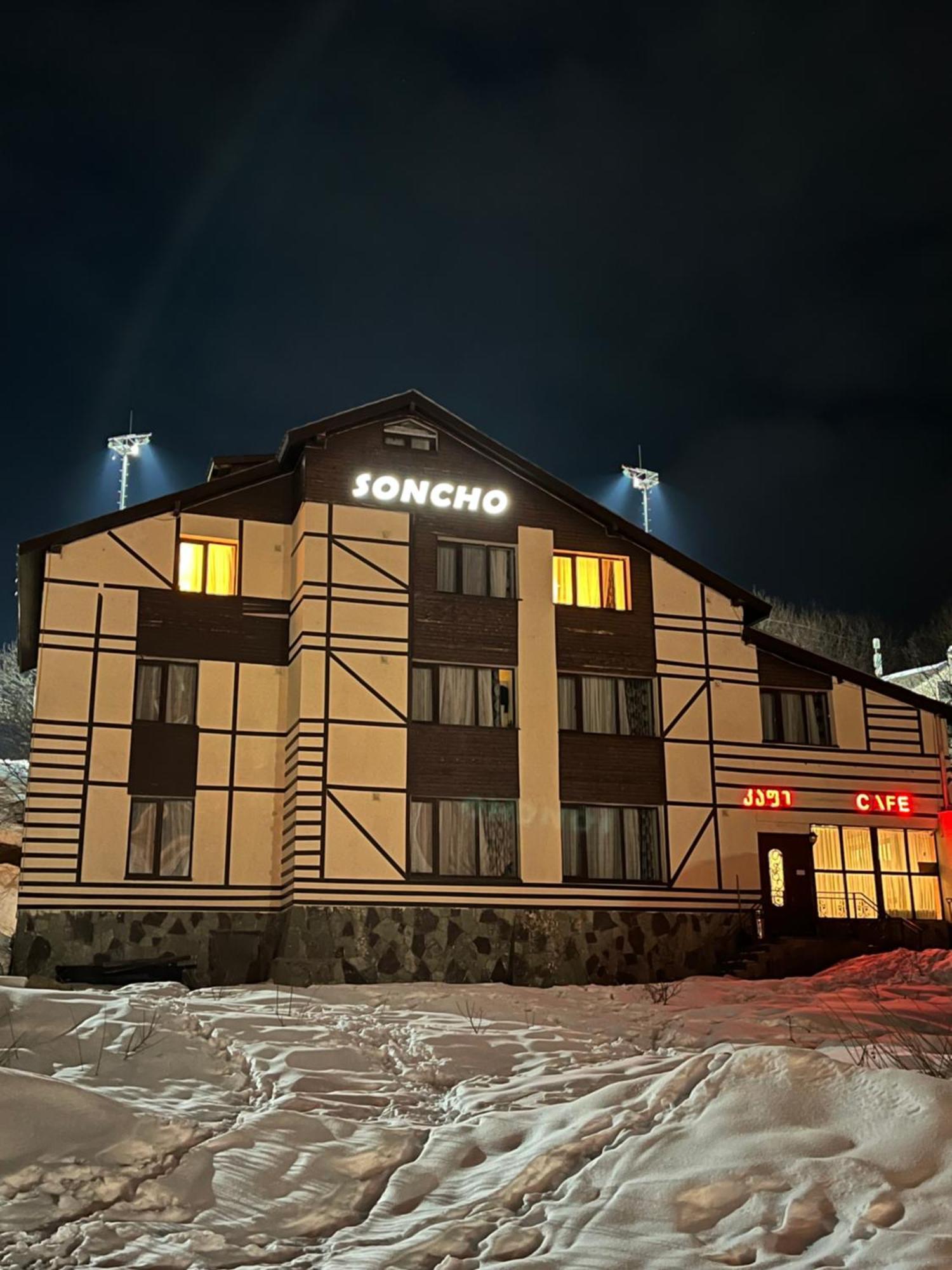 Soncho Gudauri Hotel Buitenkant foto