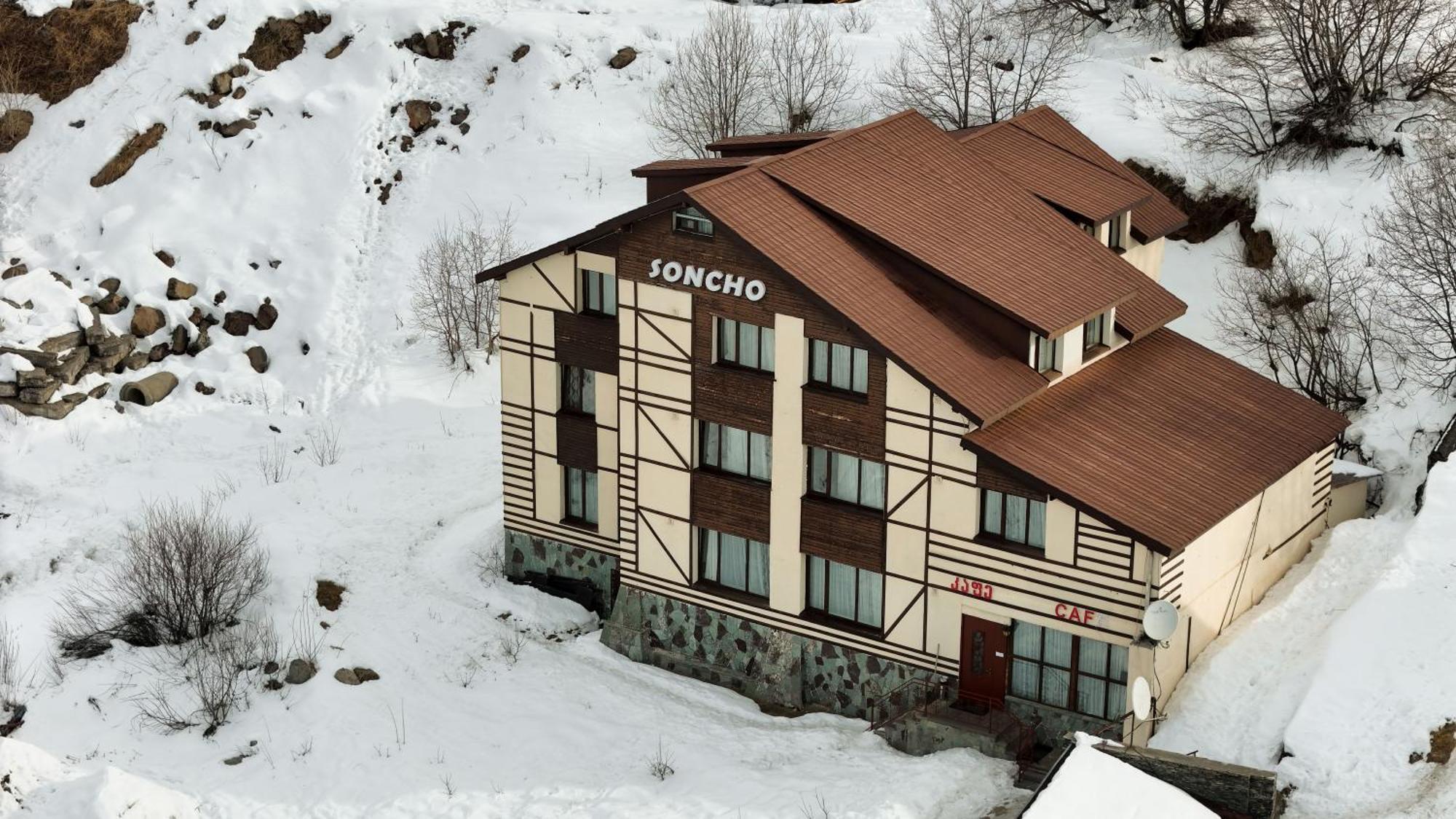 Soncho Gudauri Hotel Buitenkant foto