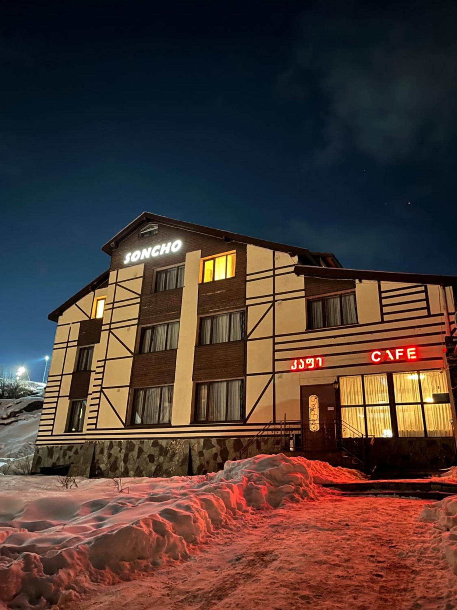 Soncho Gudauri Hotel Buitenkant foto